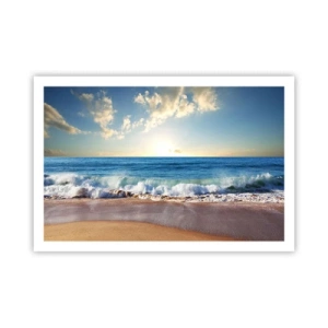 Poster - Bewegung und Stille zugleich - 91x61 cm