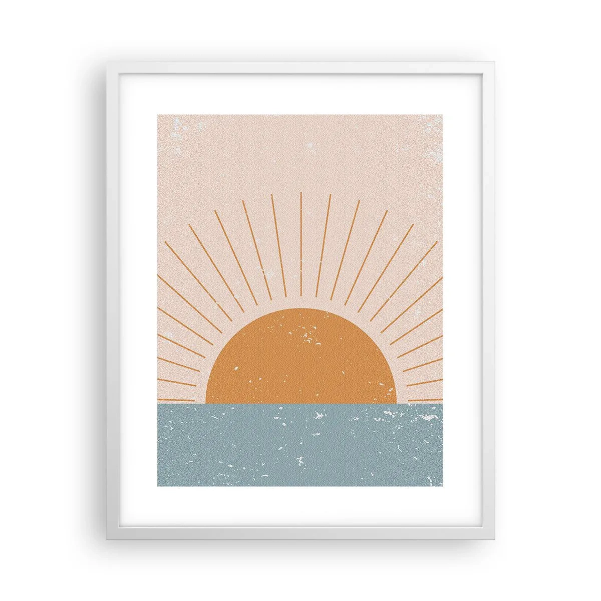 Poster in einem weißen Rahmen - Alltägliches Wunder - 40x50 cm