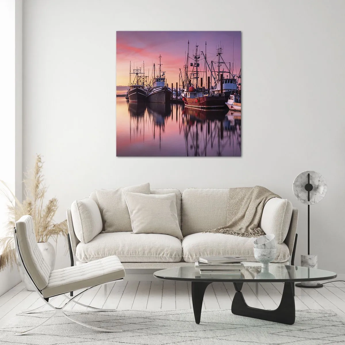 Glasbild - Bild auf glas - Vor dem nächsten Tag - 40x40 cm