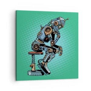 Bild auf Leinwand - Leinwandbild - Über der Essenz des Seins - 50x50 cm