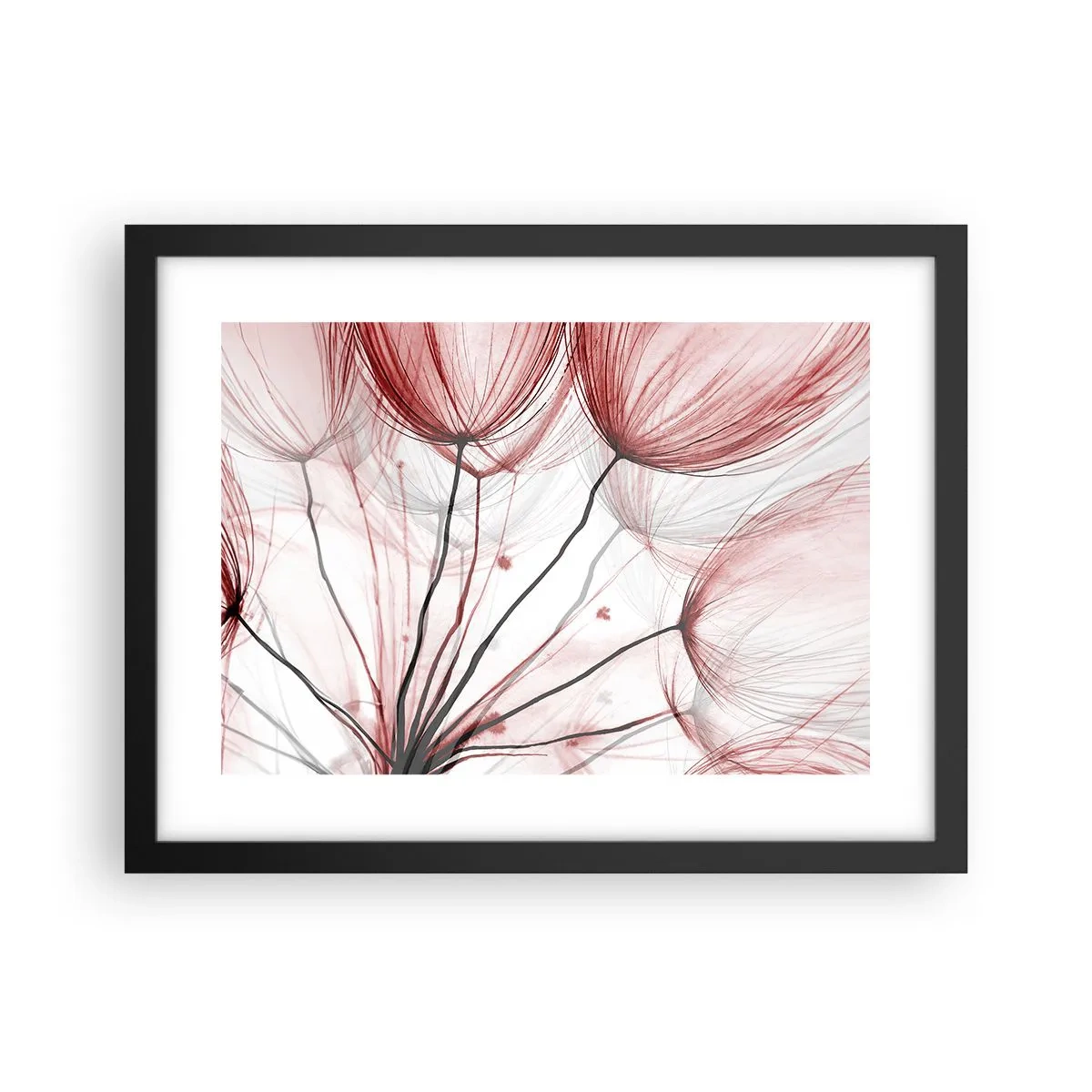 Poster in einem schwarzem Rahmen - Vor der Abfahrt - 40x30 cm