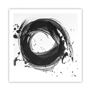 Poster - Der Wirbel der Schöpfung - 60x60 cm