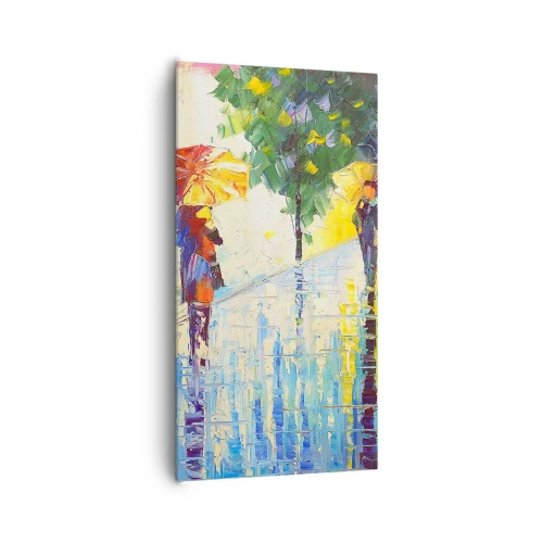Bild auf Leinwand - Leinwandbild - Und alles klar - 65x120 cm
