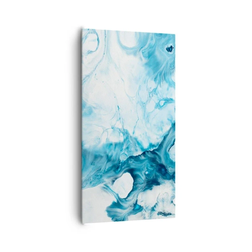 Bild auf Leinwand - Leinwandbild - Blaues Konzert - 65x120 cm