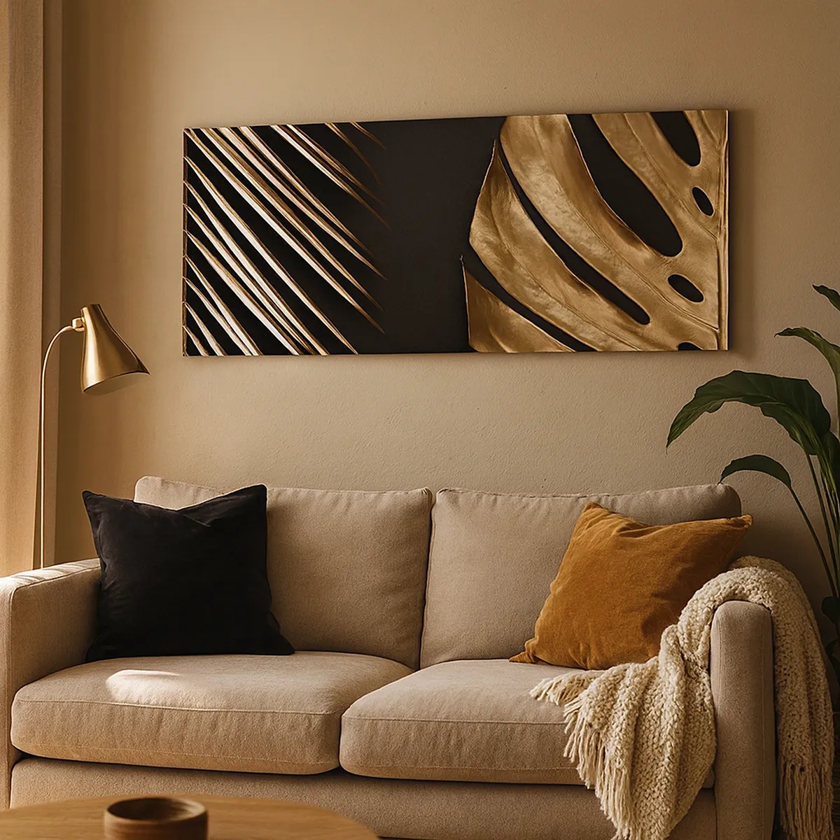 Bild auf Leinwand - Leinwandbild - Anders und genauso teuer - 30x30 cm