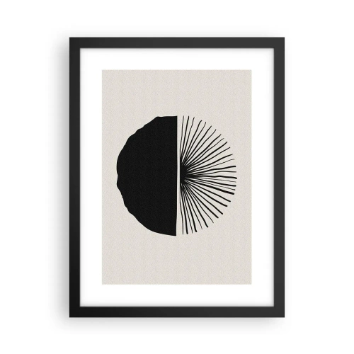 Poster in einem schwarzem Rahmen - Eine Reihe von Möglichkeiten - 30x40 cm