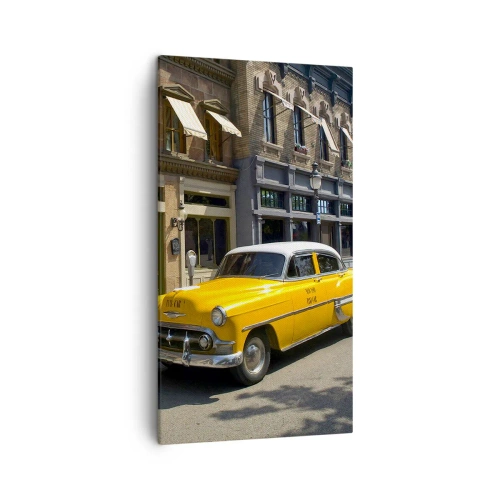 Bild auf Leinwand - Leinwandbild - Vor langer Zeit in Amerika - 45x80 cm