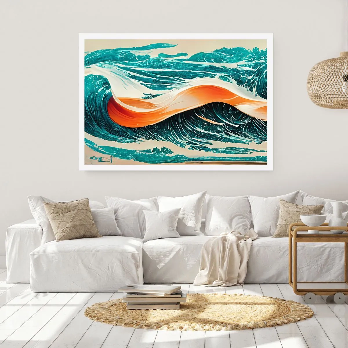 Poster - Traum eines Surfers - 50x40 cm