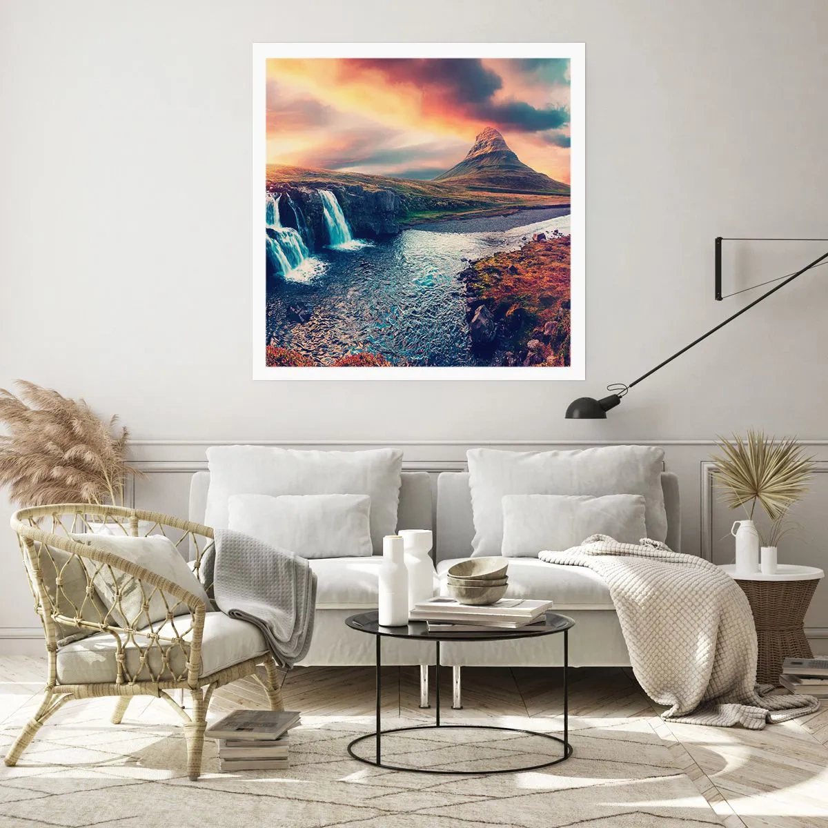 Poster - In der Majestät der Natur - 30x30 cm