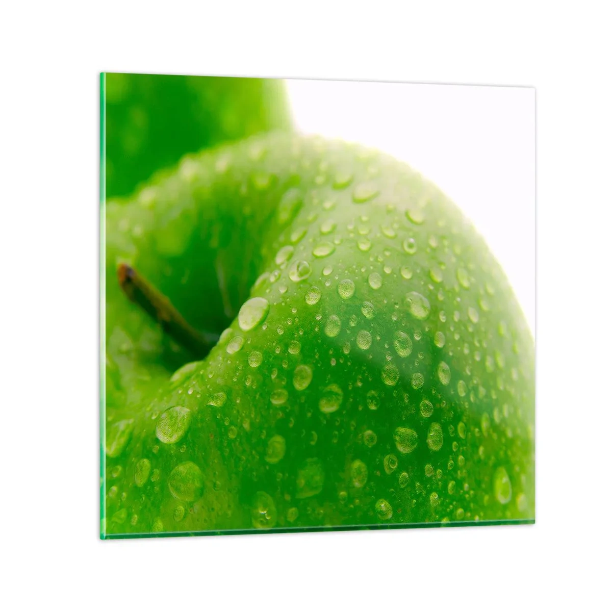 Glasbild - Bild auf glas - Grüne kühle Frische - 30x30 cm