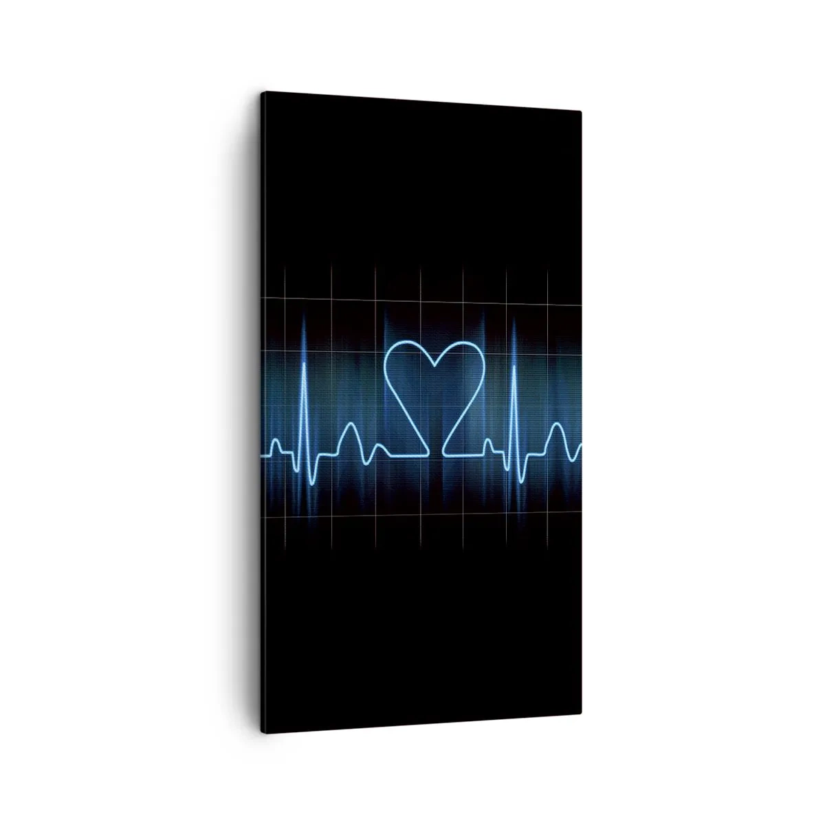 Bild auf Leinwand - Leinwandbild - Im Rhythmus des Herzens - 45x80 cm