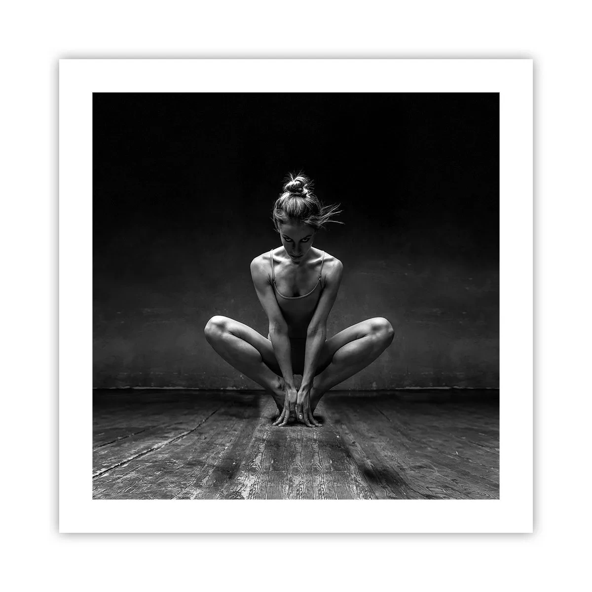 Poster - Konzentration der Tanzenergie - 50x50 cm