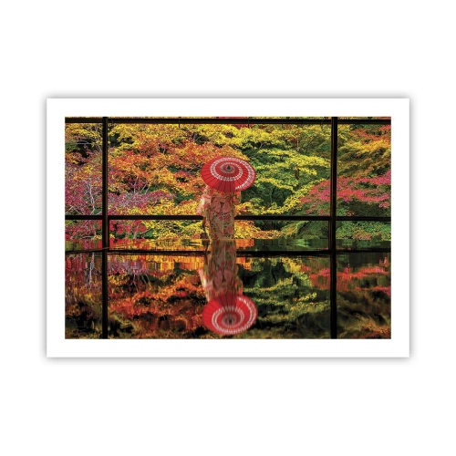 Poster - Im Tempel der Natur - 70x50 cm