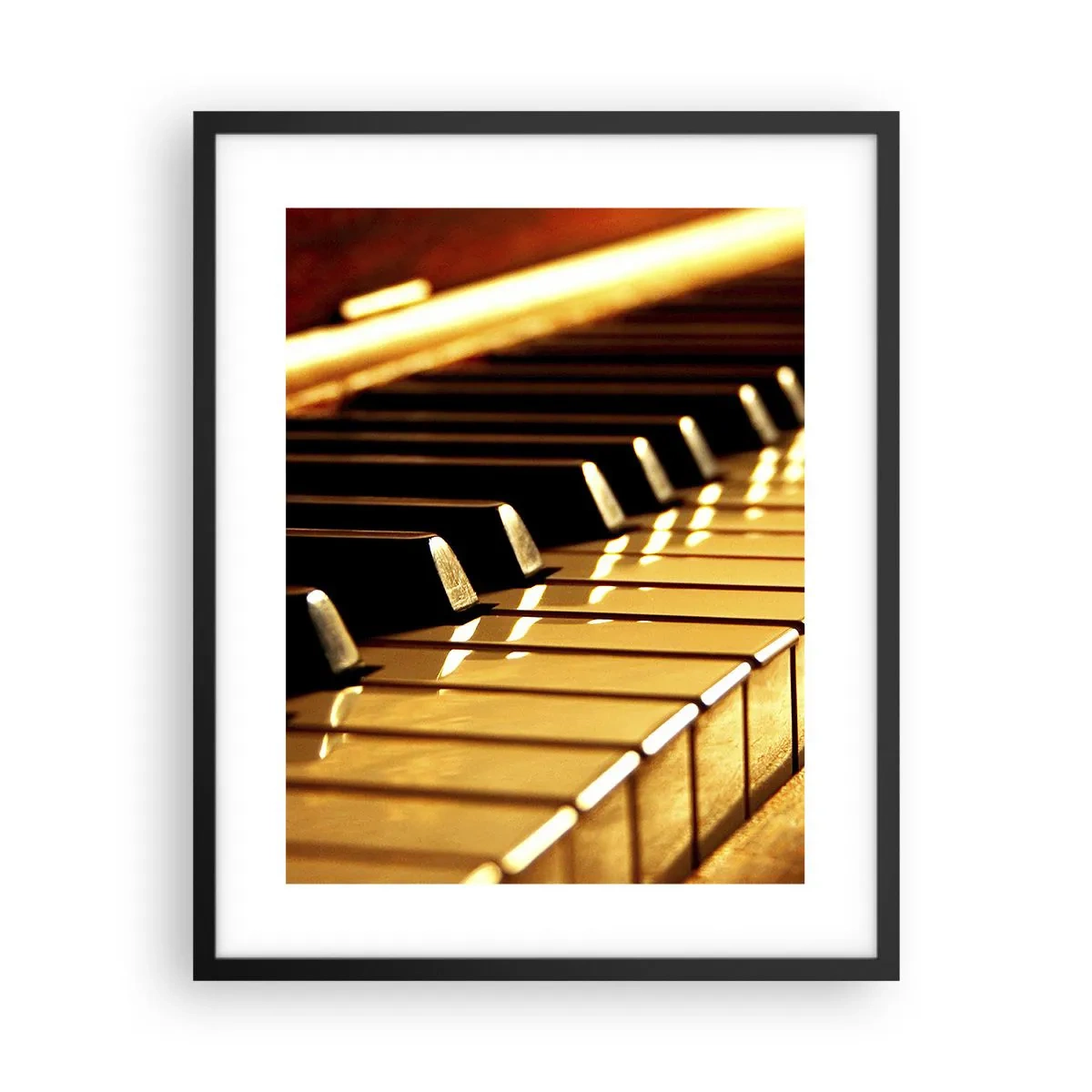 Poster in einem schwarzem Rahmen - Endlose Möglichkeiten - 40x50 cm