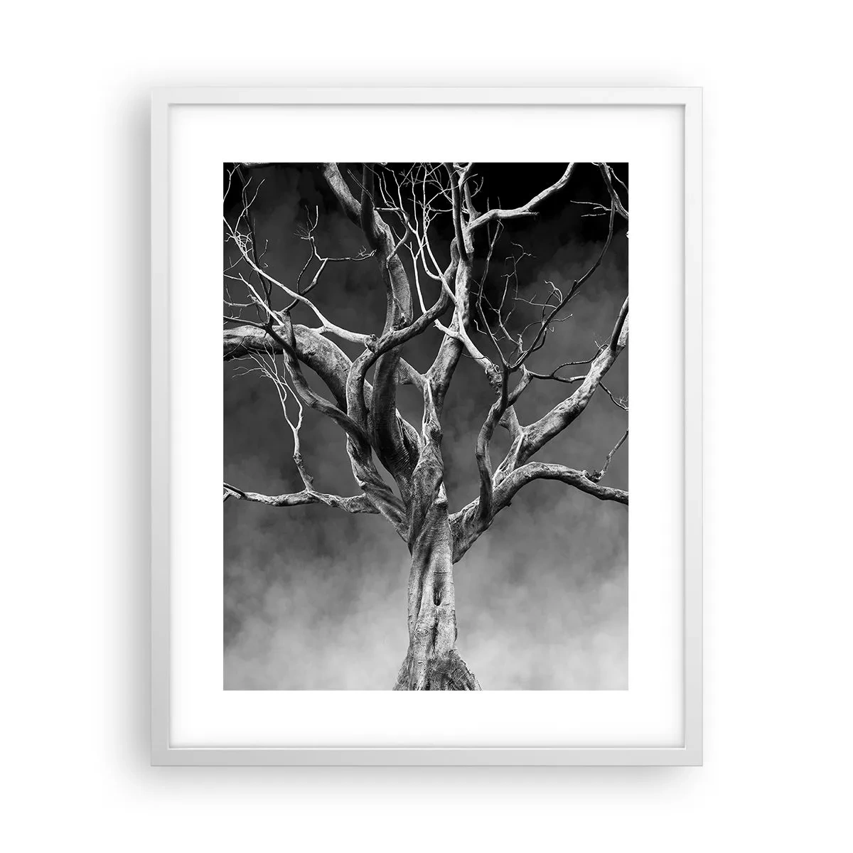 Poster in einem weißen Rahmen - Ursprünglich und heilig - 40x50 cm