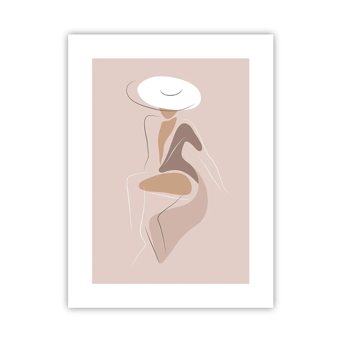 Poster - Eine Dame sein - 30x40 cm