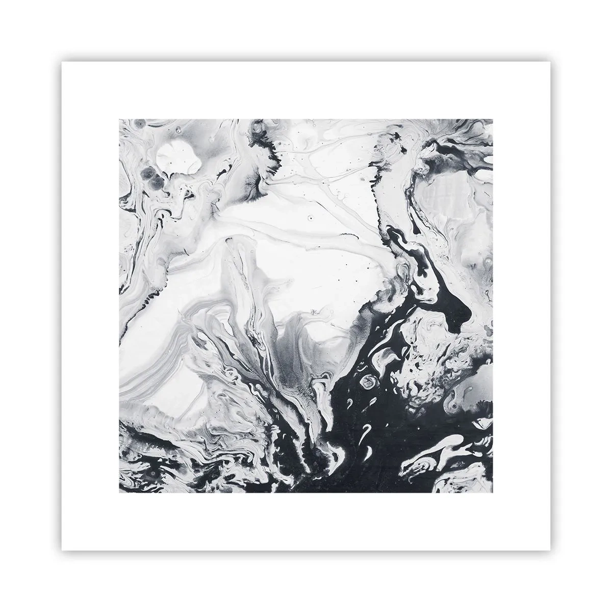 Poster - Das Innere der Erde - 30x30 cm