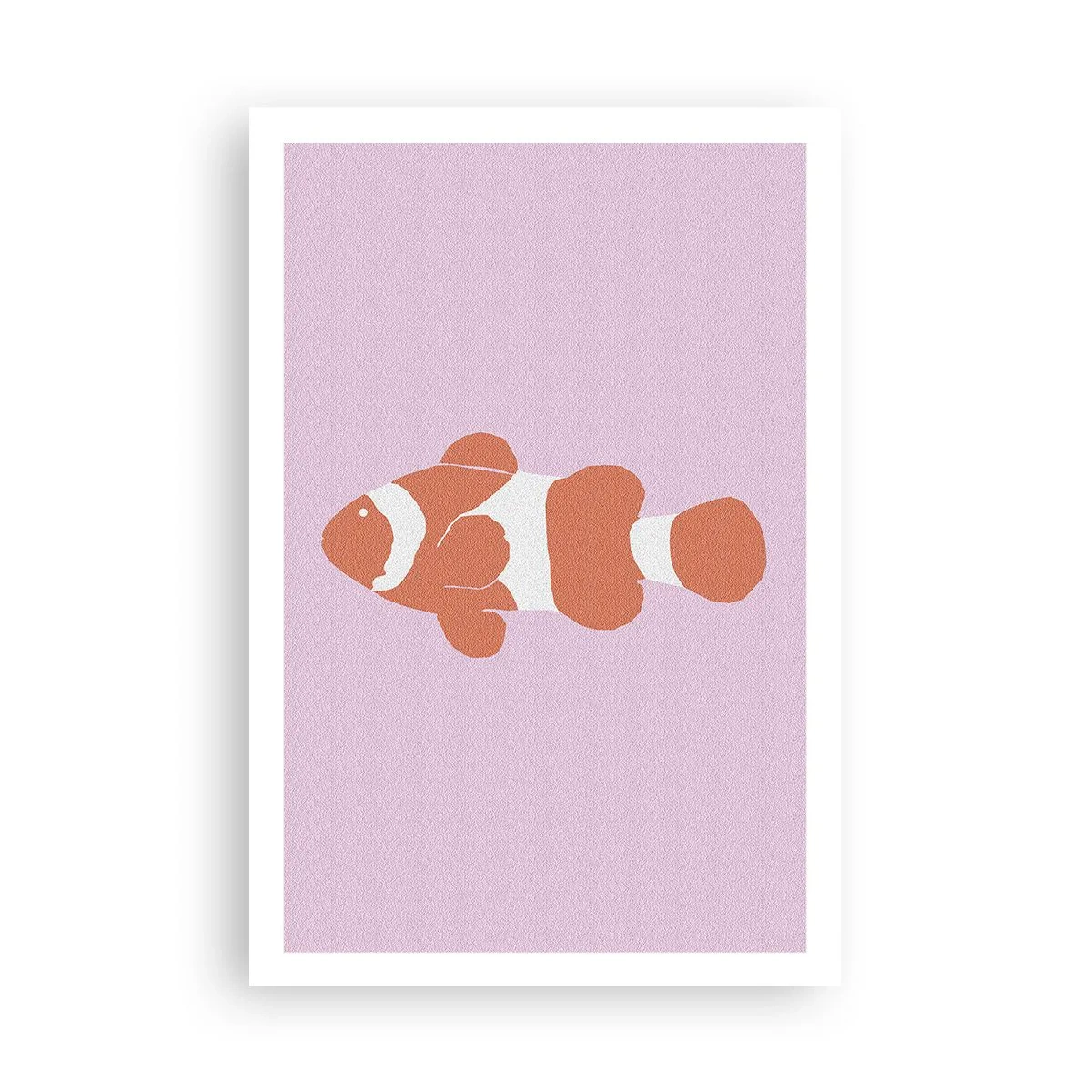 Poster - In Koralle an Gesicht und Schwanz - 61x91 cm