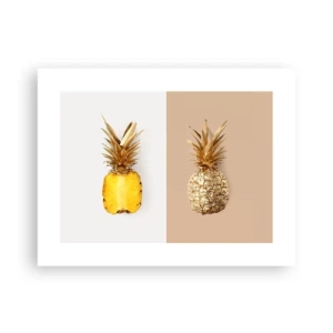 Poster - Ananas für uns - 40x30 cm