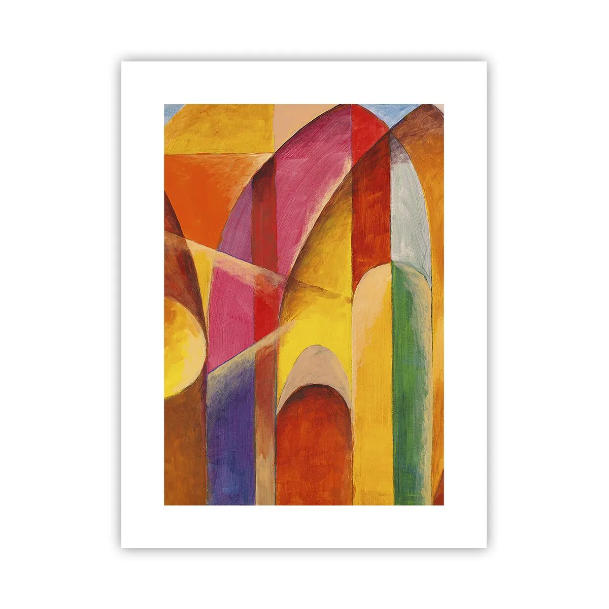 Poster - Kathedrale der Sonne - 30x40 cm