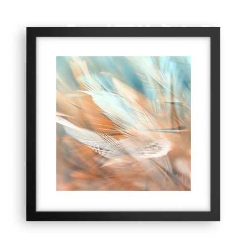 Poster in einem schwarzem Rahmen - Im Land der Sanftmut - 30x30 cm