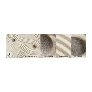 Fototapetenmuster Standard Eco - Ein Hauch von Wärme - Abstraktion, Stück, Sand - 100x30 cm