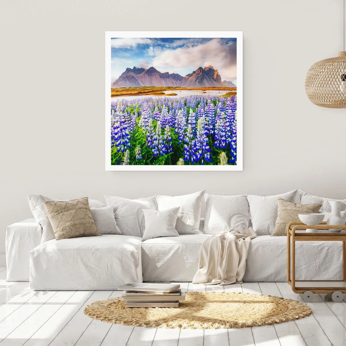 Poster - Kraft und Strenge neben Sanftmut - 30x30 cm