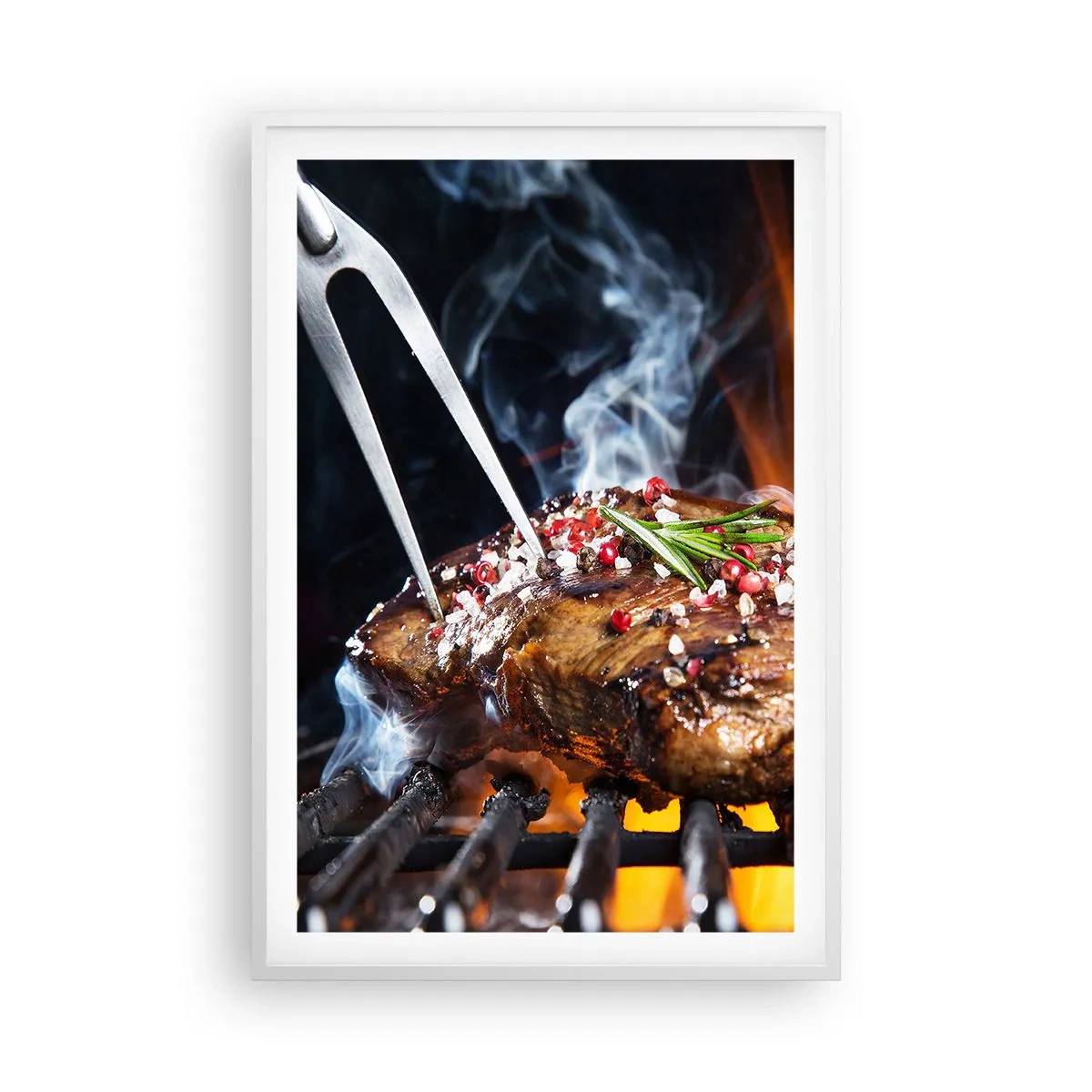 Poster in einem weißen Rahmen - Saftig und duftend - 61x91 cm