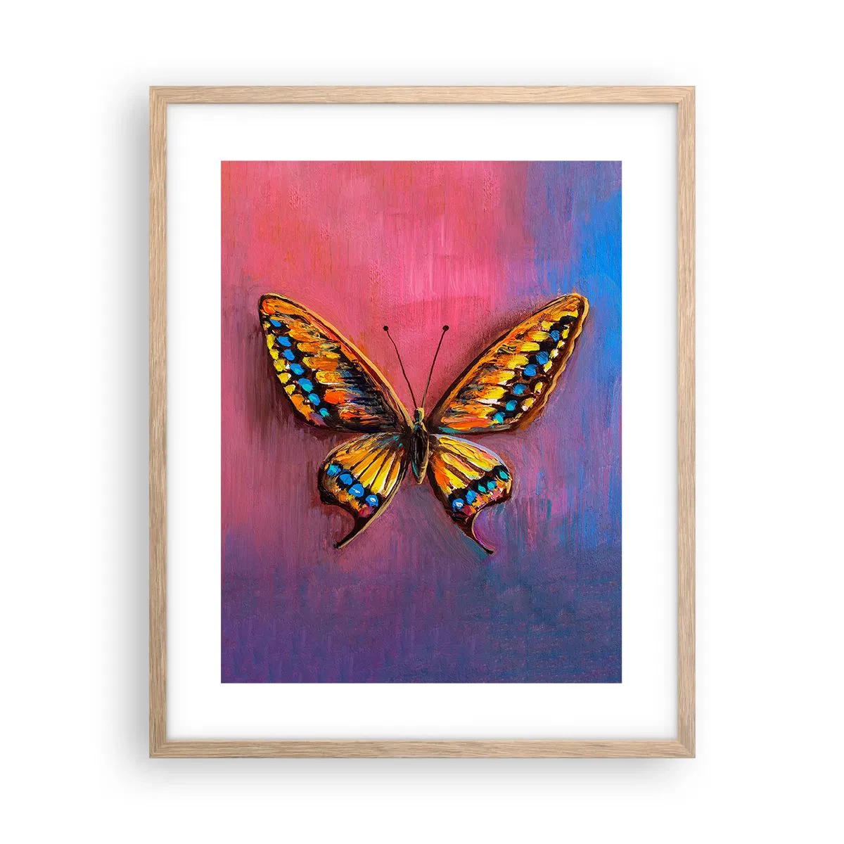 Poster in einem Rahmen aus heller Eiche - Ein Juwel der Natur - 40x50 cm