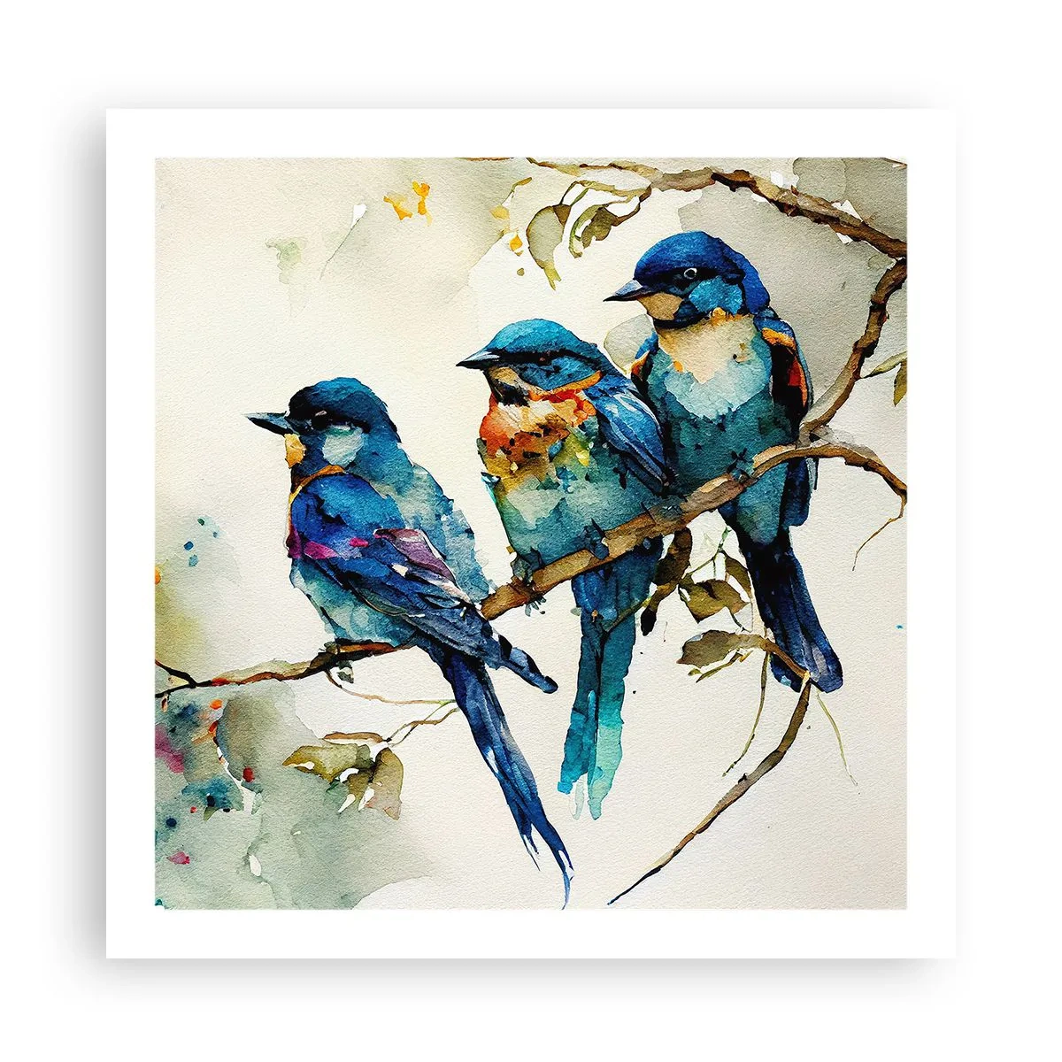 Poster - War er beleidigt? - 60x60 cm