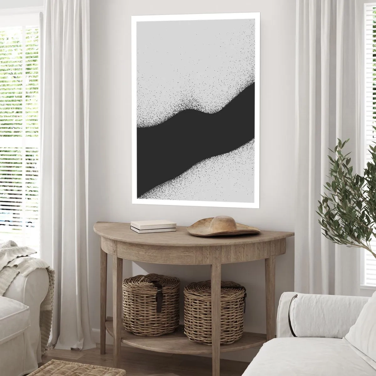 Poster - Flüssiges Gleichgewicht - 61x91 cm