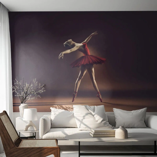 Fototapete Standard Eco - Eine Primaballerina - Ballerina, Tanzen, Ballett - 250x175 cm