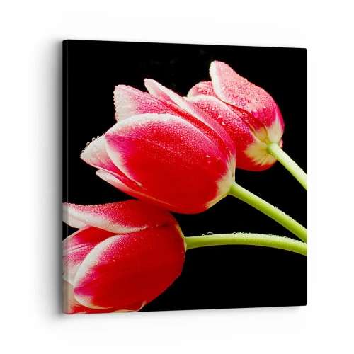 Bild auf Leinwand - Leinwandbild - Ein Versprechen der reinen Liebe - 30x30 cm