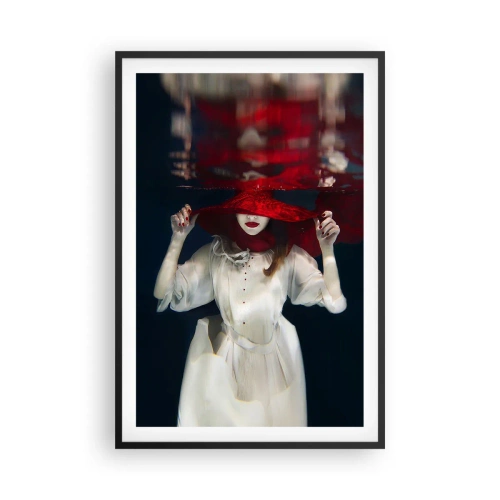 Poster in einem schwarzem Rahmen - Boshafte Göttin in der slawischen Mythologie - 61x91 cm