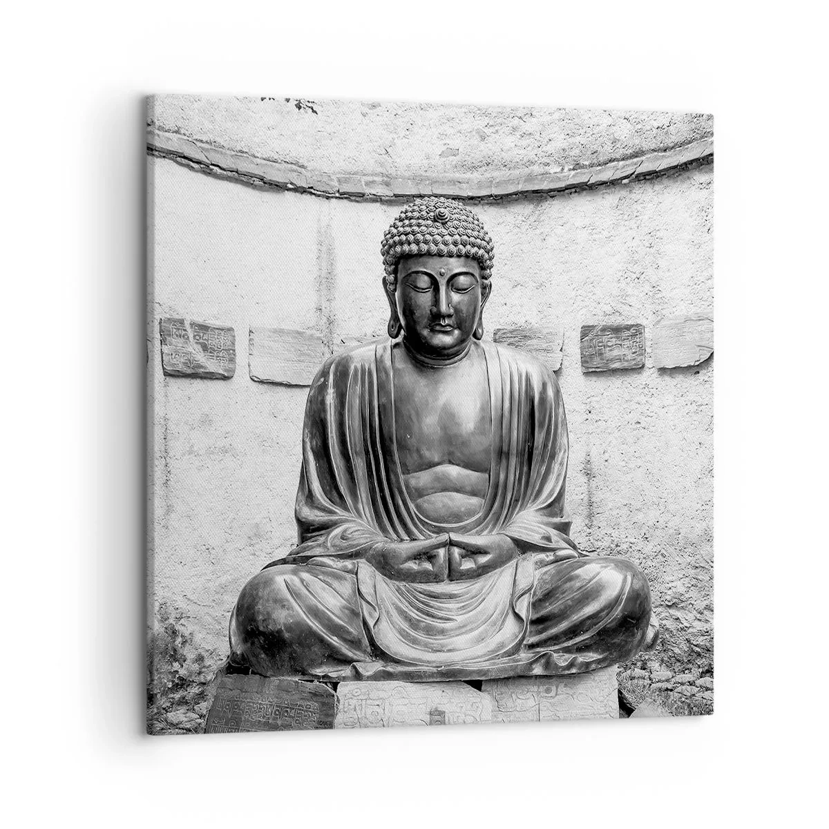 Bild auf Leinwand - Leinwandbild - An der Quelle des Friedens - 50x50 cm