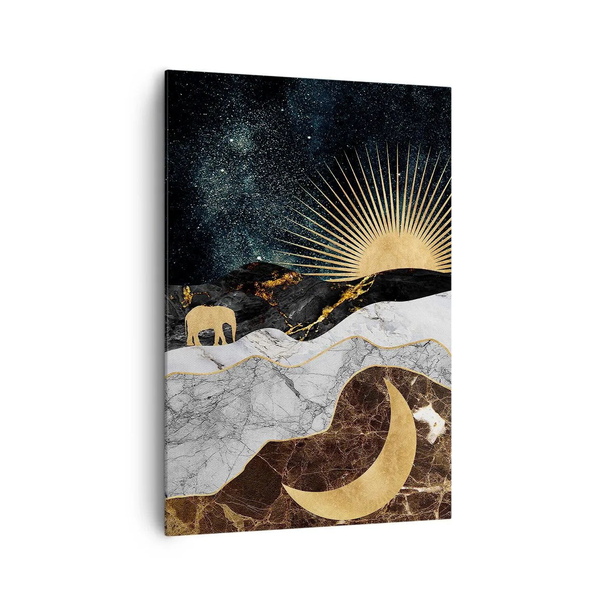 Bild auf Leinwand - Leinwandbild - Ewige Gesetze - 70x100 cm