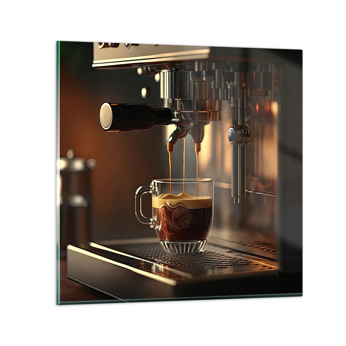 Glasbild - Bild auf glas - Sinnliche Mischung - 40x40 cm