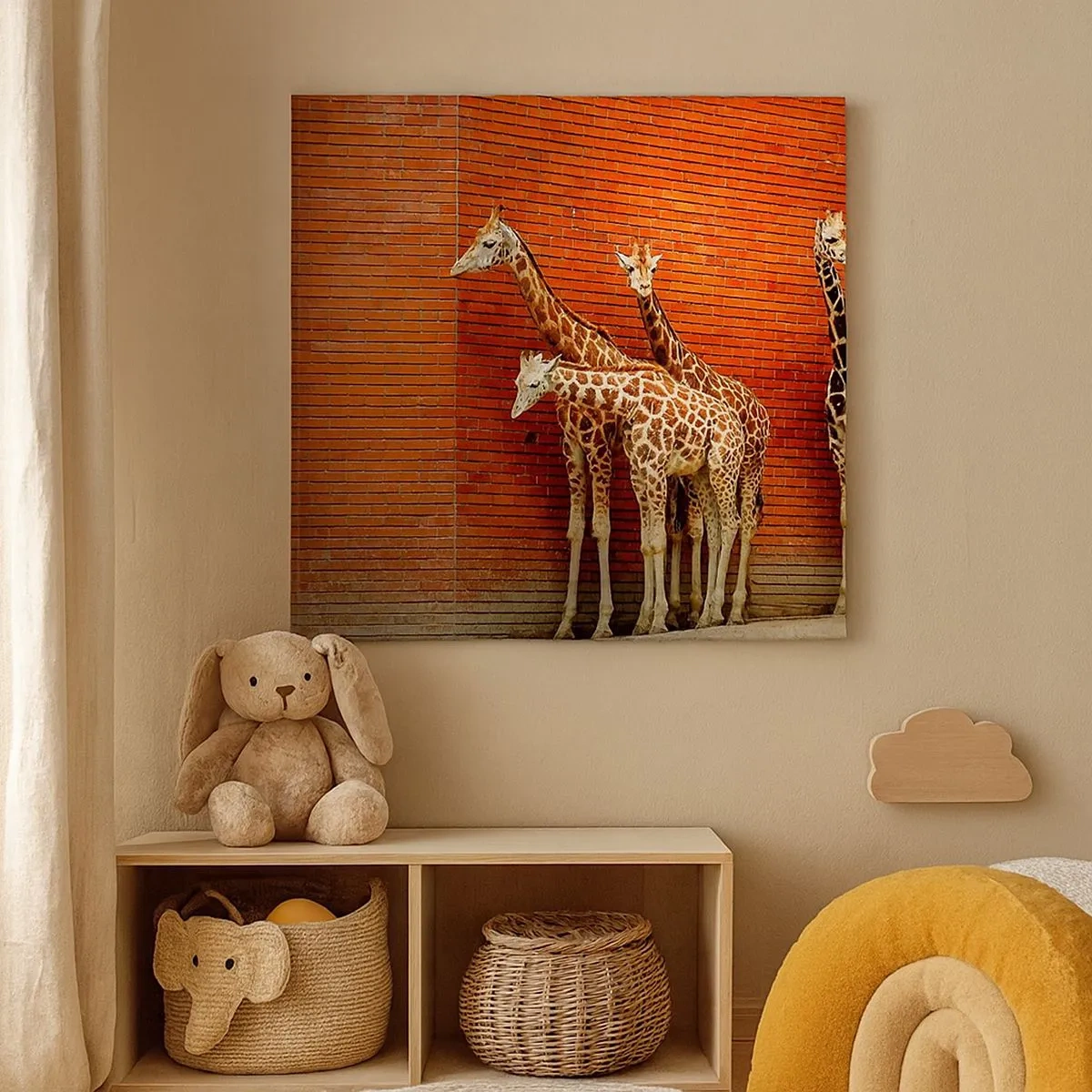 Bild auf Leinwand - Leinwandbild - Sehen Sie Akazien? - 30x30 cm