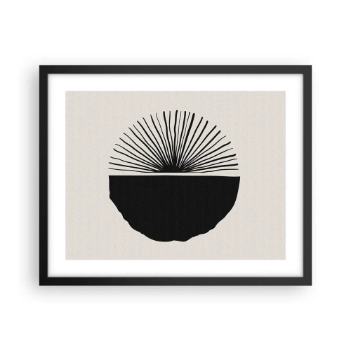 Poster in einem schwarzem Rahmen - Eine Reihe von Möglichkeiten - 50x40 cm