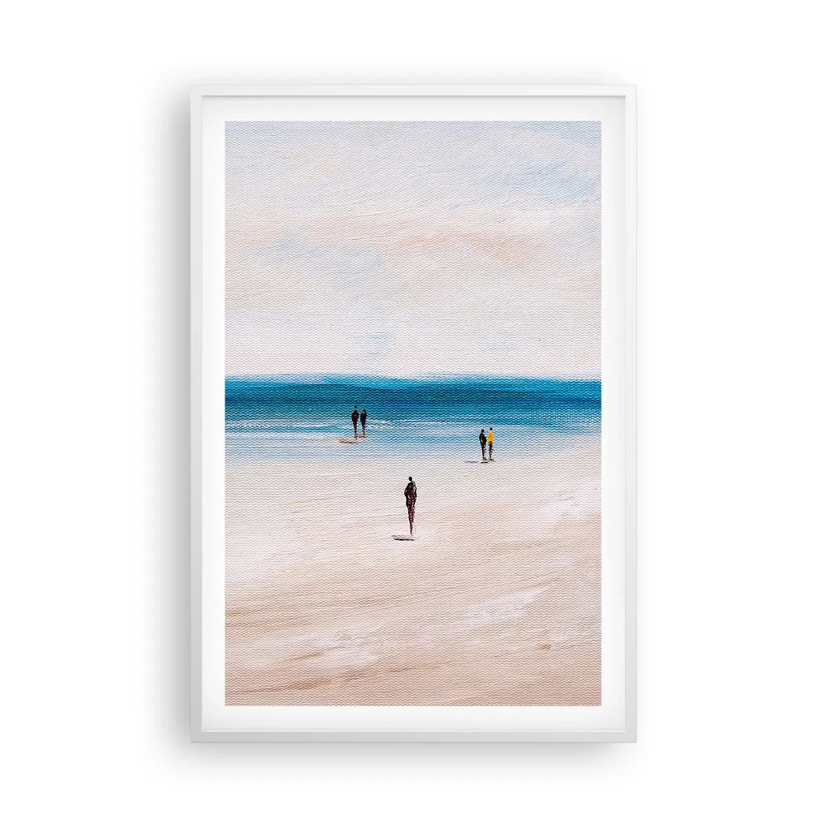 Poster in einem weißen Rahmen - Natürliches Bedürfnis - 61x91 cm