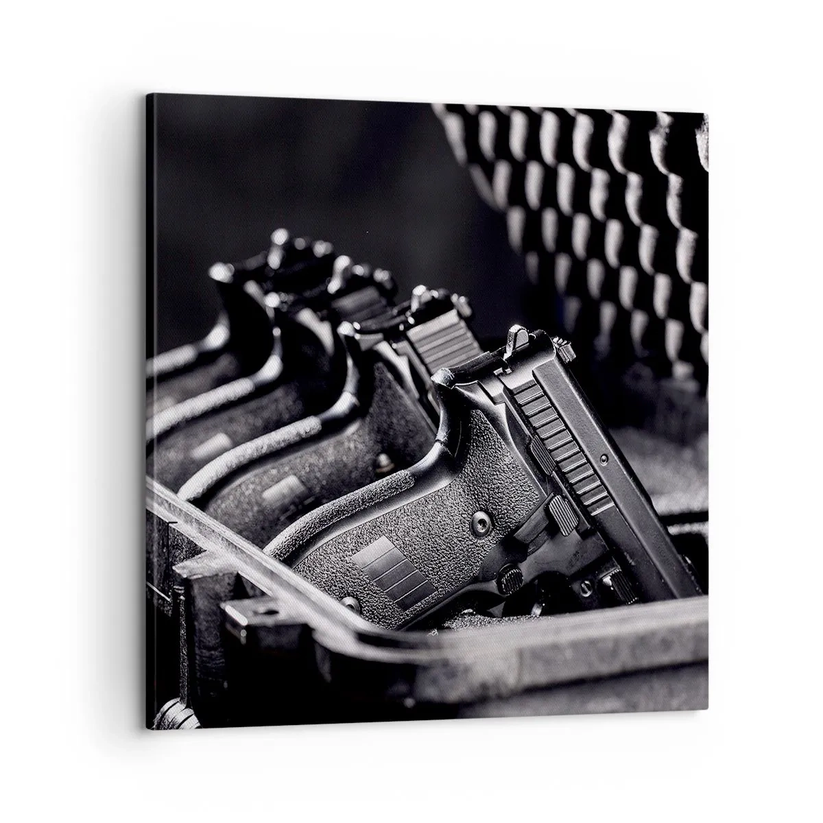 Bild auf Leinwand - Leinwandbild - Männersport - 60x60 cm