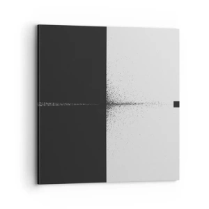 Bild auf Leinwand - Leinwandbild - Direkt zum Ziel - 70x70 cm