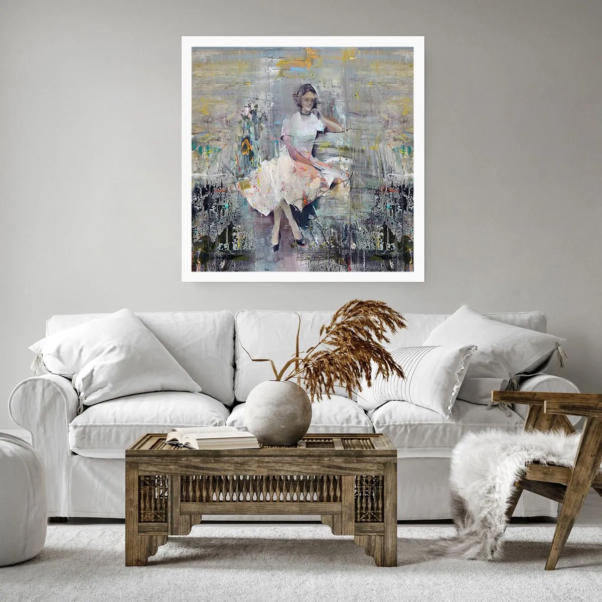 Poster - Klassisch und modern - 60x60 cm