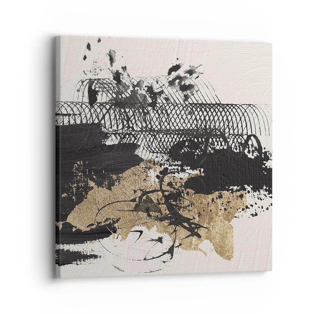 Bild auf Leinwand - Leinwandbild - Komposition mit Leidenschaft - 30x30 cm