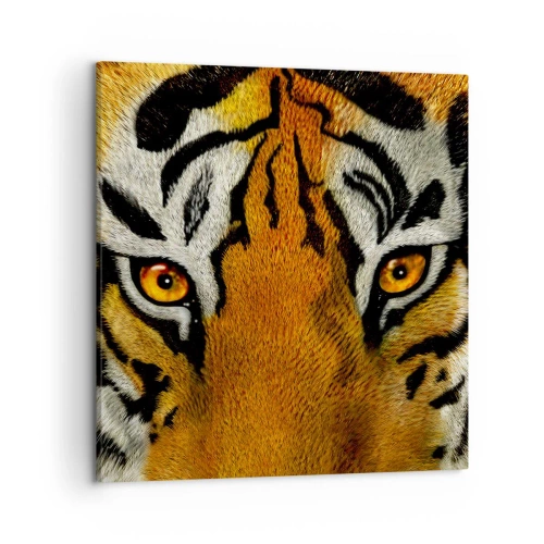 Bild auf Leinwand - Leinwandbild - Schrecklich und schön - 50x50 cm