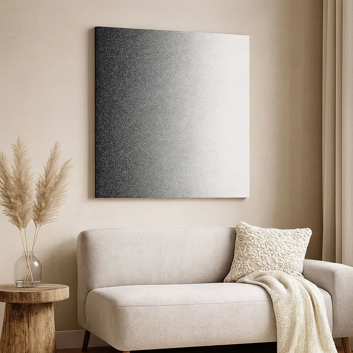 Bild auf Leinwand - Leinwandbild - Dem Licht entgegen - 30x30 cm