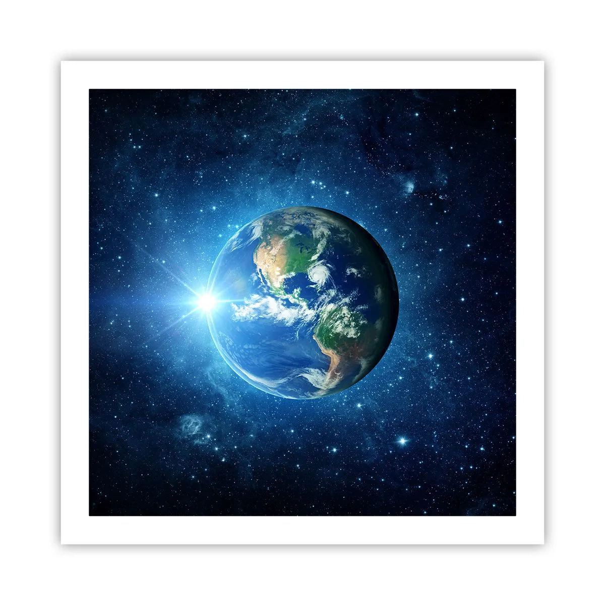 Poster - Wir sind im Himmel - 60x60 cm