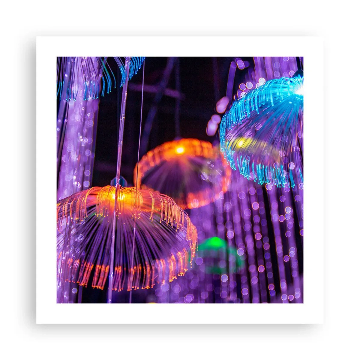 Poster - Lichtbrunnen - 50x50 cm