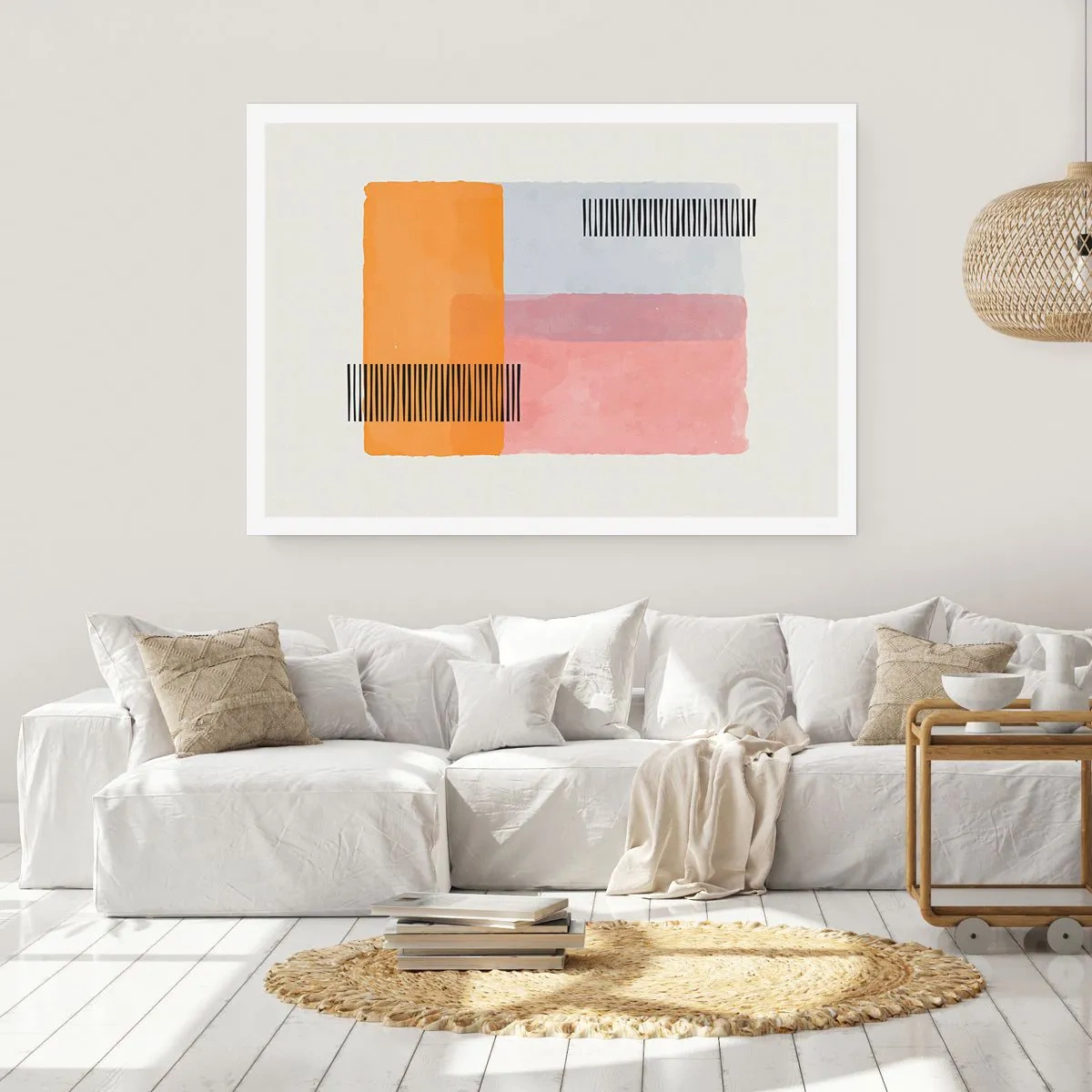 Poster - Von Ecke zu Ecke - 70x50 cm