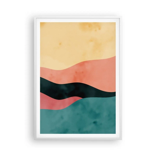 Poster in einem weißen Rahmen - Konforme Nichtkonformität - 70x100 cm